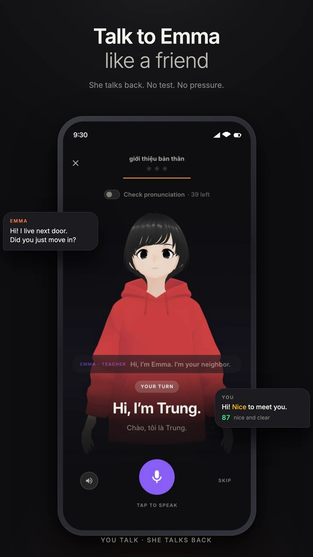 Lang Shadow: English Shadowing screenshot